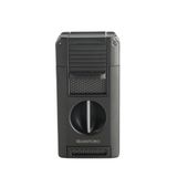 Quantoro MGM05-64 Kesicili Delicili Çift Jet Alev Gunmetal Çakmak