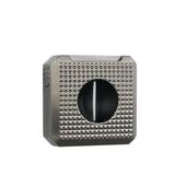 Quantoro QC-16 Delicili ve İğneli V-Kesim Gunmetal Puro Kesici