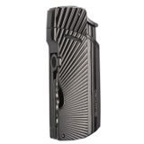Quantoro Tek Torch Pürmüz Delicili/İğneli Gunmetal Metal Puro Çakmağı