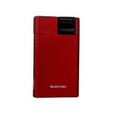 Quantoro Tek Torch Pürmüz Kırmızı Metal Puro Çakmağı - TRZ1001