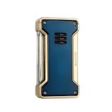Quantoro Tek Torch Pürmüz Mavi-Gold Metal Puro Çakmağı