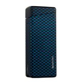 Quantoro Tek Torch Pürmüz Mavi Karbon Desenli Metal Puro Çakmağı - TRZ1060
