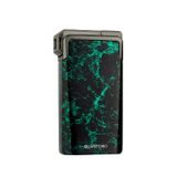 Quantoro Tek Torch Pürmüz / Soft Flame Yeşil Desenli Metal Puro Çakmağı - TRZ1197