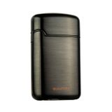 Quantoro Üç Torch Pürmüz Delicili Gunmetal Metal Puro Çakmağı