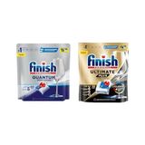 Quantum 60 Kapsül + Finish Plus 20 Kapsül Bulaşık Makinesi Tableti - Option-1