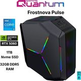 Quantum Gaming Frostnova Pulse I5-14400F 32GB Ddr5 1tb Nvme RTX5060 8gb Masaüstü Oyun Bilgisayarı - FreeDos