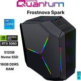 Quantum Gaming Frostnova Spark I5-14400F 16GB Ddr5 512GB Nvme RTX5060 8gb Masaüstü Oyun Bilgisayarı - FreeDos