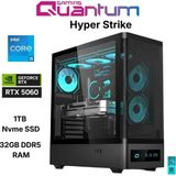 Quantum Gaming Hyper Strike I5-14400F 32GB Ddr5 1tb Nvme RTX5060 8gb Masaüstü Oyun Bilgisayarı - FreeDos