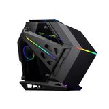 Quantum Gaming Ironclad Usb 3.0 Hd Audio 6X Argb Fan Full Size Atx Temperli Cam Kasa Siyah