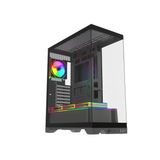 Quantum Gaming Shadowforge Type-C 4X Argb Fan Full Size Atx Siyah Çelik Gövde Psu'suz Gaming Kasa