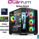 Quantum Gaming Sirius Drive Ultra 5 245KF 16GB Ddr5 512GB Nvme RTX5060 8gb Masaüstü Oyuncu Bilgisayarı - FreeDos