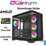 Quantum Gaming Stormforge Strike Ryzen 7 5700X 32GB Ddr4 1tb Nvme RTX5060 8gb Masaüstü Oyuncu Bilgisayarı - FreeDos