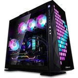 Quantum Gaming Vegas 7 Argb Fan Adreslenebilir Rgb Ön Panel Siyah Mid Tower Power Gaming Kasa - Yok