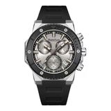 Quantum Hng1232.371 Quartz Silikon Siyah Safir 10 Atm 43 Mm Erkek Kol Saati