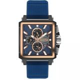 Quantum Hng969.090 Quartz Silikon Lacivert Multifonksiyon 42 Mm Erkek Kol Saati