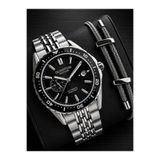 Quantum Otomatik Mekanizma Sapphire Cizilmez Cam Çelik Kordon 10 Atm Erkek Kol Saat Emg.1257.350