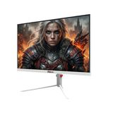 Quantum Pearl Mg32w-A Fhd Va 240Hz 2Xhdmı+2Xdp Dahili Hoparlör 31,5" Flat Beyaz Yükseklik Ayarlı Gaming Monitör (Sıfır Ölü Pixel Garantili) Q