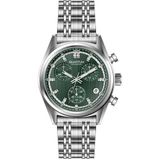 Quantum PWG1209.370 Chronograph Tüm Fonksiyonları Aktif 10 Atm Suya Dauanıklı Çelik Kasa Çelik Kordon Çizilmez Safir Cama Sahip Metalik Renk Erkek Kol Saati - Standart