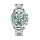 Quantum PWG1259.300 Quartz Çelik Gri Yeşil Kadran Safir Cam 41 mm Erkek Kol Saati - tek ebat