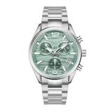 Quantum Pwg1259.300 Quartz Çelik Gri Yeşil Kadran Safir Cam 41 Mm Erkek Kol Saati