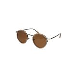 Quantum Q183.C4 49 Polarize Unisex Güneş Gözlüğü, Kahverengi