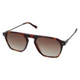 Quantum Q186.C2 51mm Polarize Unisex Güneş Gözlüğü, Kahverengi