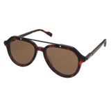 Quantum Q258.C2 Unisex Güneş Gözlüğü, 54 mm, Kahverengi