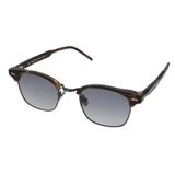 Quantum Q262.C2 48mm Polarize Unisex Güneş Gözlüğü, Kahverengi