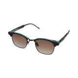 Quantum Q262.C3 48mm Polarize Unisex Güneş Gözlüğü, Siyah