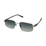 Quantum Q291.C2 52mm Polarize Unisex Güneş Gözlüğü, Gri