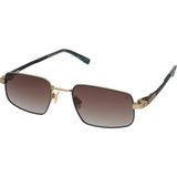 Quantum Q291.C3 52 Polarize Unisex Güneş Gözlüğü - Altın