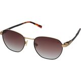 Quantum Q292.C2 53 Polarize Unisex Güneş Gözlüğü - Altın