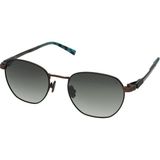 Quantum Q292.C3 53 Polarize Unisex Güneş Gözlüğü - Kahverengi