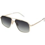 Quantum Q324.C3 58 Polarize Unisex Güneş Gözlüğü - Altın