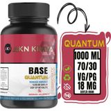 Quantum Sigma Chemnovatic 18 Mg Gliserin Propilen Glikol Base Nbase Vg Pg 70-30 100 ml 250 ml 500 ml 1000 ml - 1 lt