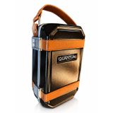 Quantum Su Geçirmez Puro Seyahat Çantası - 16 Ring veya 20-25 Kısa Puro Kapasiteli Humidor Case, Darbeye Dayanıklı Özel Koruyucu Puro Kutusu
