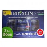 Quantum Yağlı Saçlar İçin 3x300 ML Şampuan