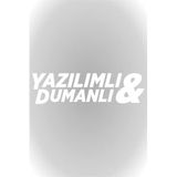 Quart Aksesuar 20 x 5,5 cm Yazılımlı ve Dumanlı Oto Sticker Araba Cam Sticker