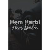 Quart Aksesuar 20 x 7 cm Hem Harbi Hem Barbie Oto Sticker Araba Cam Sticker - Gri