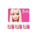 Quart Aksesuar 4 Adet Barbie Kart Kaplama Sticker Kart Etiketi