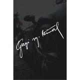 Quart Aksesuar Atatürk İmza Oto Araba Sticker 15 X 5 cm Beyaz, qa4209542595