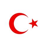 Quart Aksesuar Ay Yıldız Sticker Türk Bayrağı 10 X 7,5 cm Kırmızı, qa4209542279