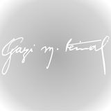 Quart Aksesuar Gazi M.kemal Atatürk Imza Sticker Oto Araba Cam Sticker - Beyaz - 25 x 8 cm