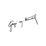 Quart Aksesuar Gazi Mustafa Kemal Atatürk İmza Sticker Oto Araba Sticker 15 x 5 cm Siyah