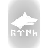 Quart Aksesuar Kurt ve Türk Sticker Oto Araç Sticker 15 x 14 cm Beyaz