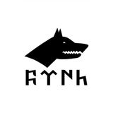 Quart Aksesuar Kurt Ve Türk Sticker, Oto Araç Sticker 20 Cm Siyah 795258221108