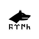 Quart Aksesuar Kurt ve Türk Sticker Oto Araç Sticker 20 x 18 cm Siyah