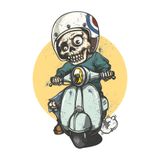 Quart Aksesuar Kuru Kafa Kurukafa Sticker Vespa 14 X 10 cm Renkli, 795258223324