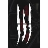 Quart Aksesuar Monster Pençe Oto Sticker 30x10 cm Beyaz, qa4209543510