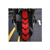 Quart Aksesuar Motosiklet Çamurluk Sticker Kırmızı 34 X 6 Cm 795258222426